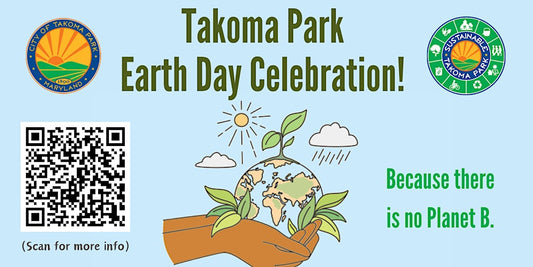 [4/20] City of Takoma Park Earth Day Celebration @ Sligo Creek Stream Valley Park (Takoma Park, MD]