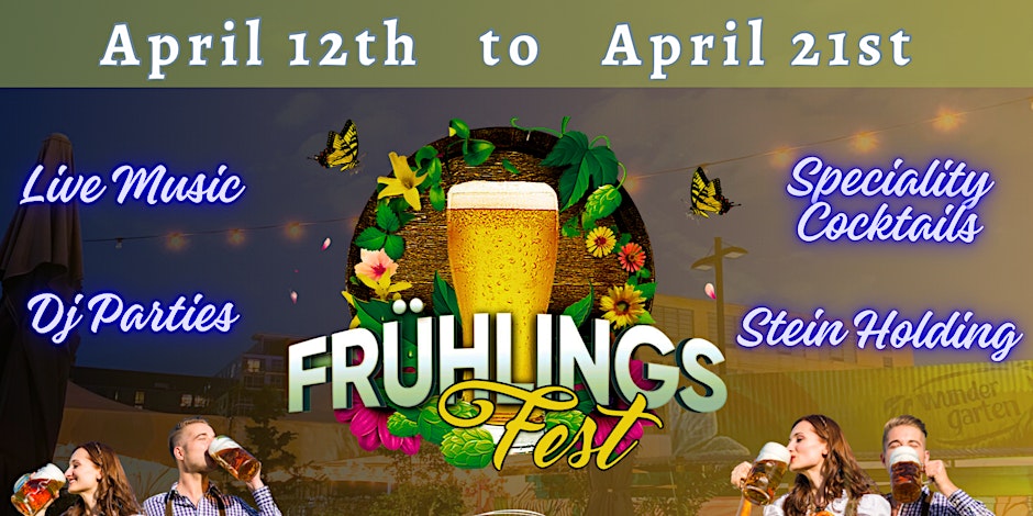 [4/12 - 4/21] FrühlingsFest 2024 @ Wunder Garten (Washington, DC)